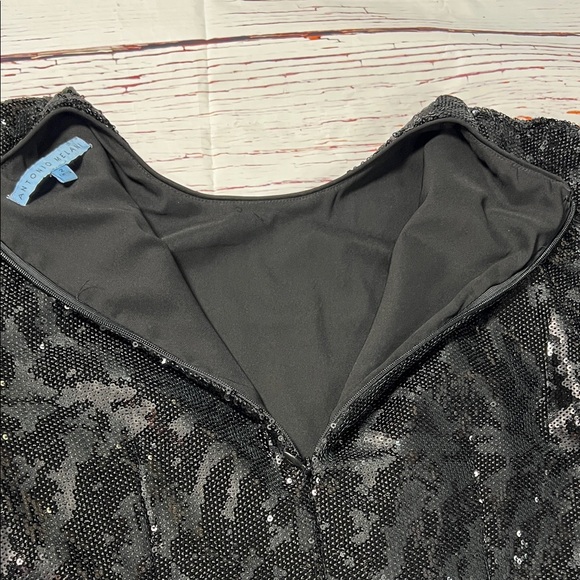 ANTONIO MELANI Black Sequin Blouse - Picture 9 of 9